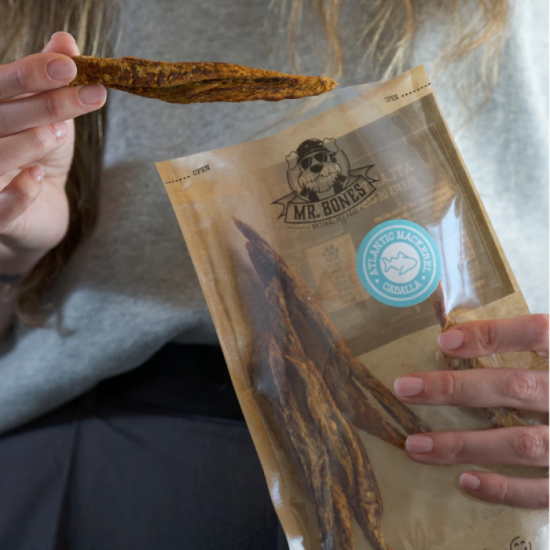 Friandises Chien - Filets de Maquereau de l’Atlantique - Snack 100% naturel