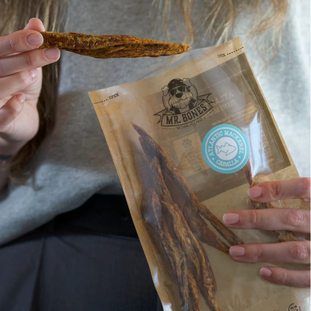 Friandises Chien - Filets de Maquereau de l’Atlantique - Snack 100% naturel