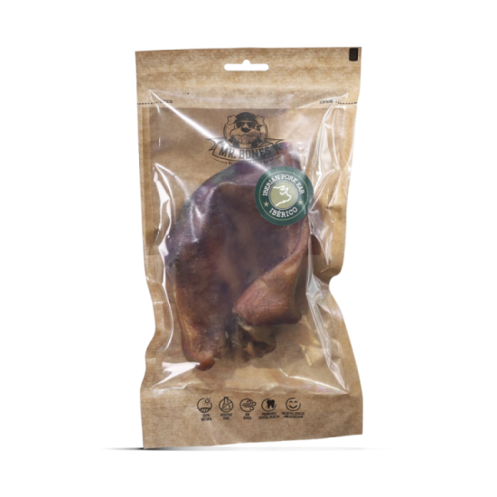 Friandises Chien - Oreille de Porc Ibérique - Snack 100% naturel
