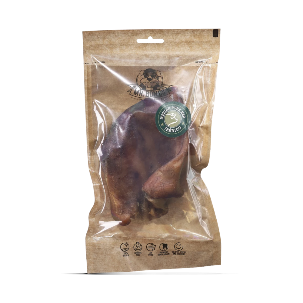 Friandises Chien - Oreille de Porc Ibérique - Snack 100% naturel
