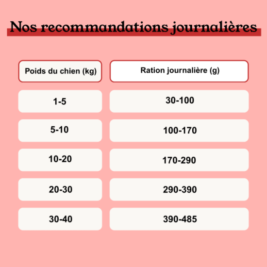 Croquettes Chiot Croissance - Boeuf & Volaille - avec céréales - PACK 20KG