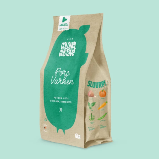 Croquettes Moyen & Grand Chien - Porc - sans céréales