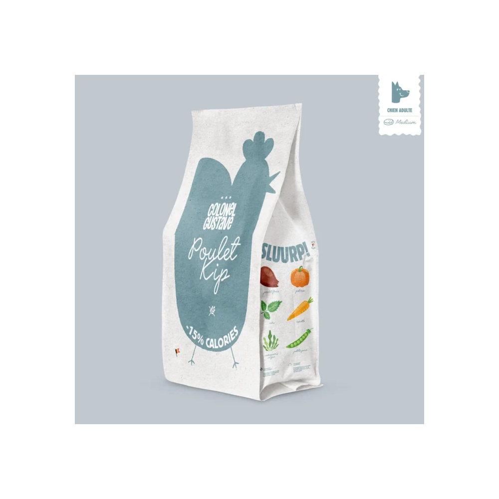 Croquettes Chien Stérilisé Light - Poulet - sans céréales