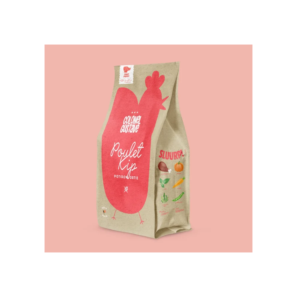 Croquettes Chiot - Poulet - sans céréales