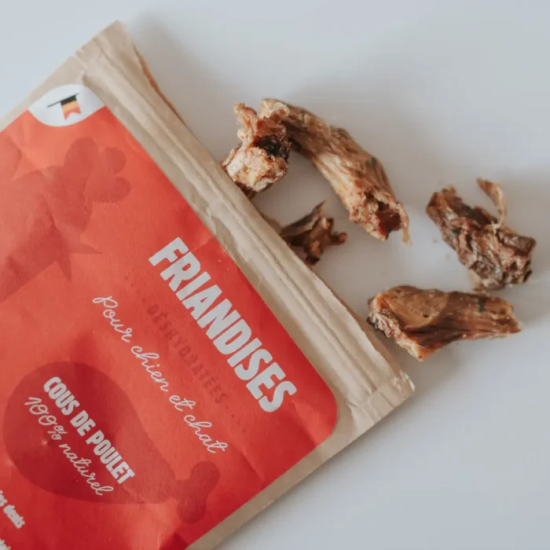 Friandises Chien - Cous de Poulet séchés