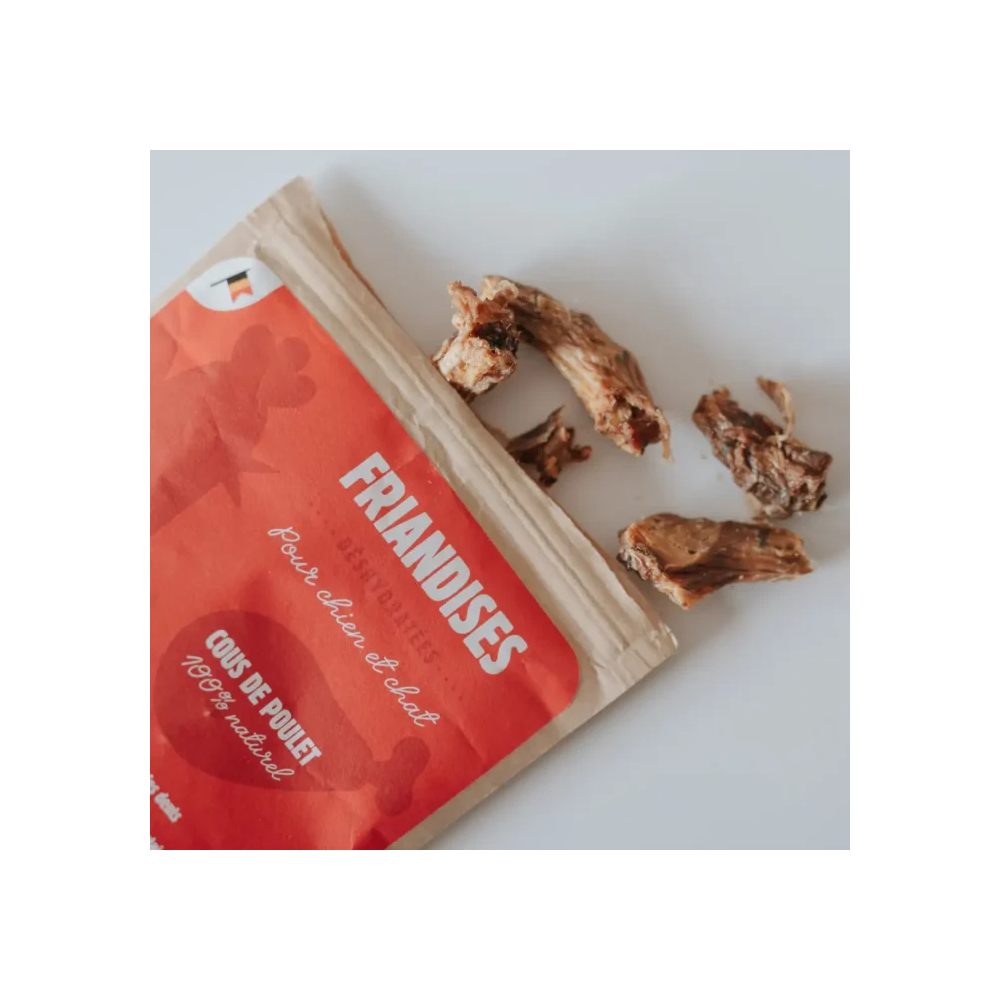 Friandises Chien - Cous de Poulet séchés