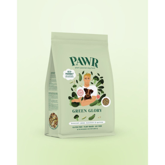 Croquettes végétariennes Chien - Broccoli, Pois, Courgette & Quinoa