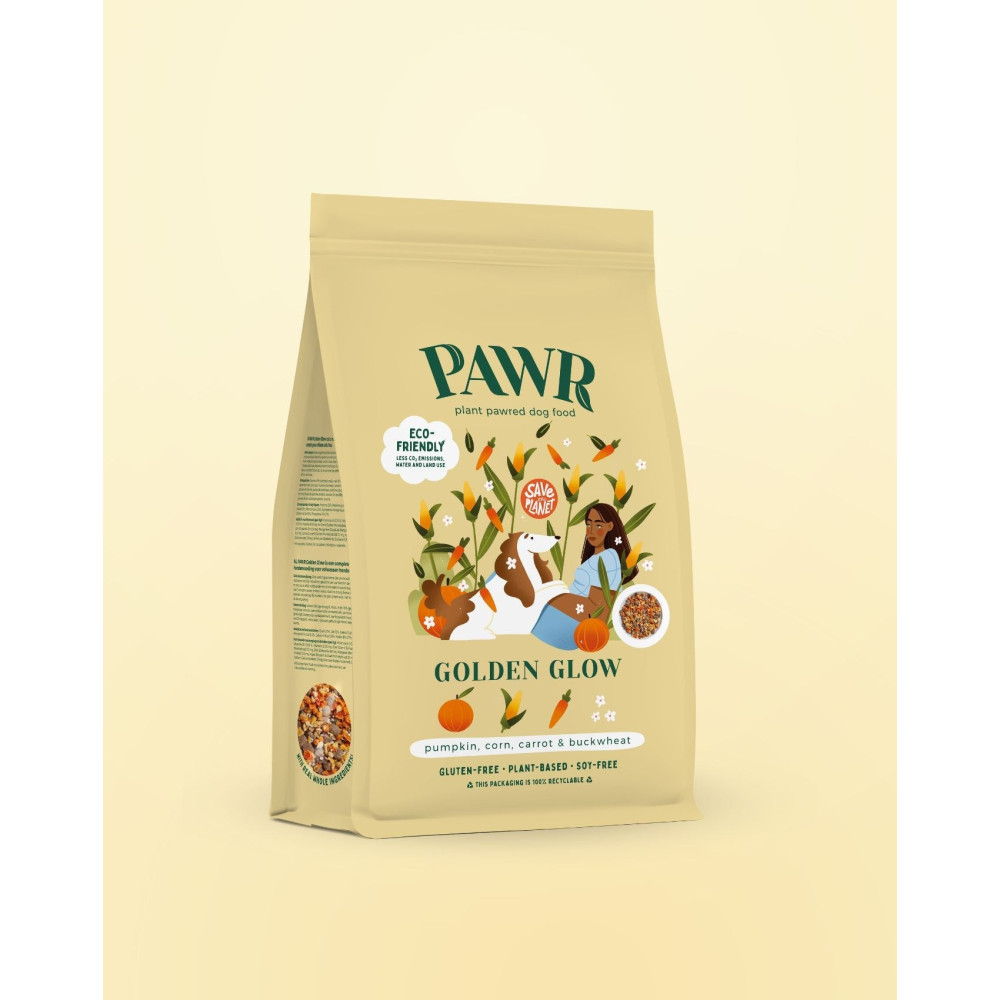 Croquettes végétariennes Chien - Citrouille, Maïs, Carotte & Sarrasin