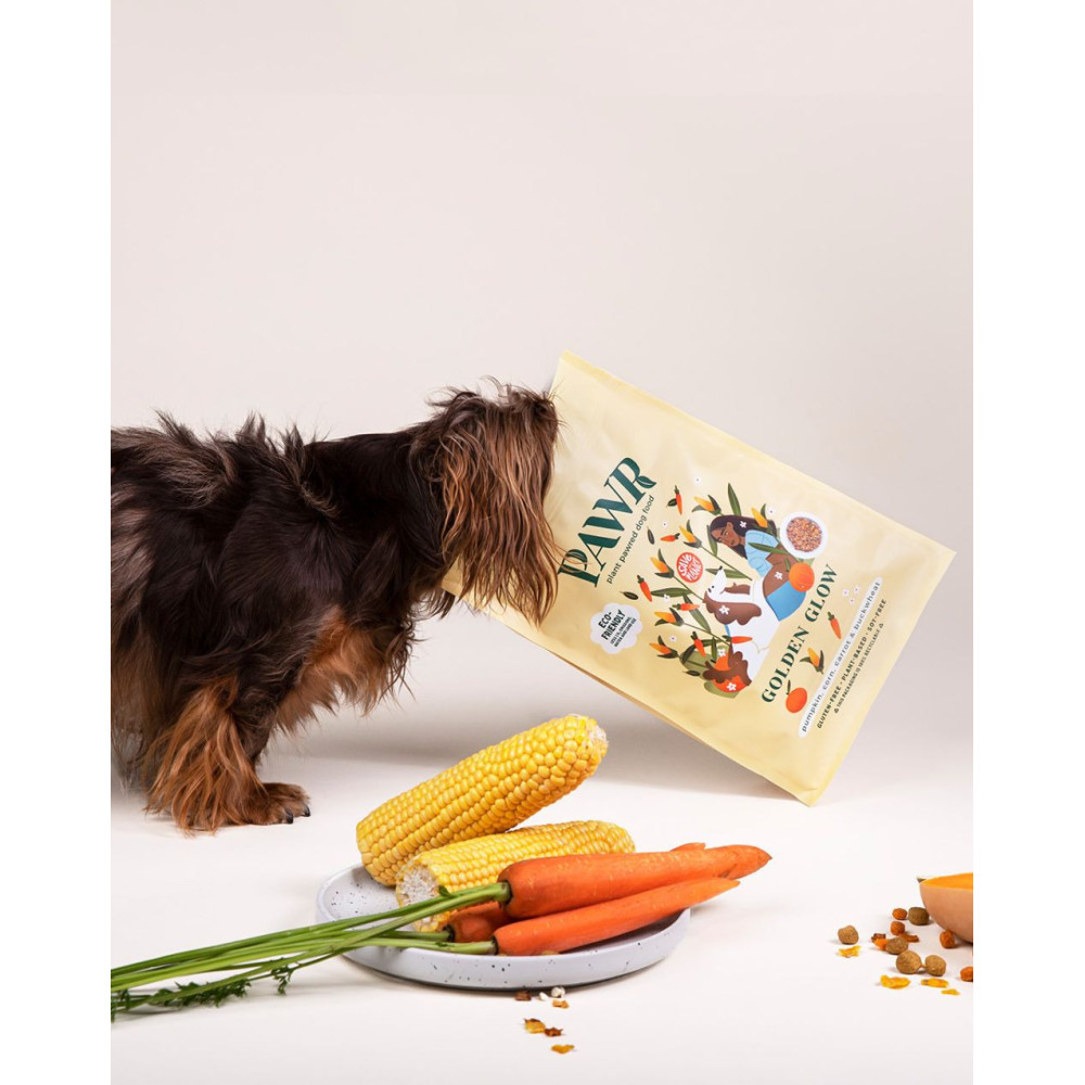 Croquettes végétariennes Chien - Citrouille, Maïs, Carotte & Sarrasin