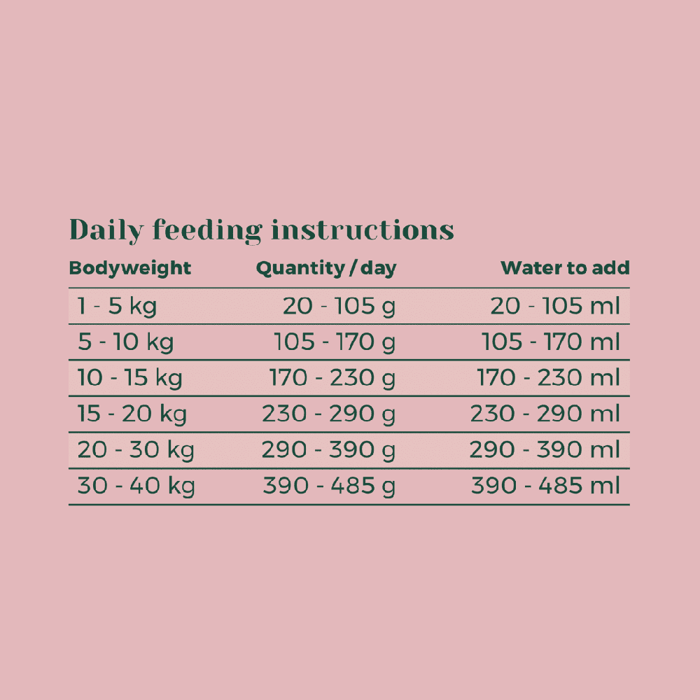 Croquettes végétariennes Chien - Betterave, Panais, Haricot & Carotte